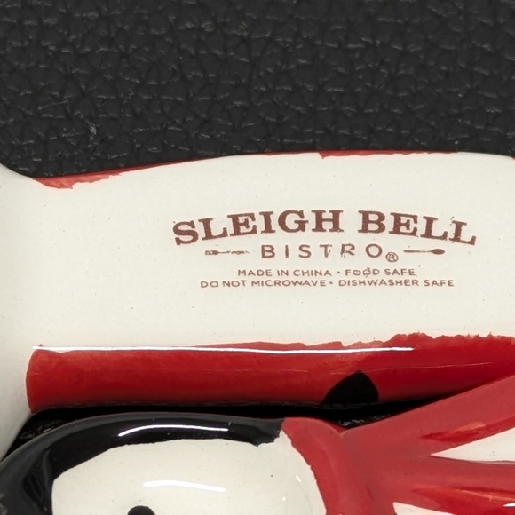 Santa & Friends Christmas Holiday Ceramic Measuring Spoons by Sleigh Bell Bistro - Picture 6 of 6